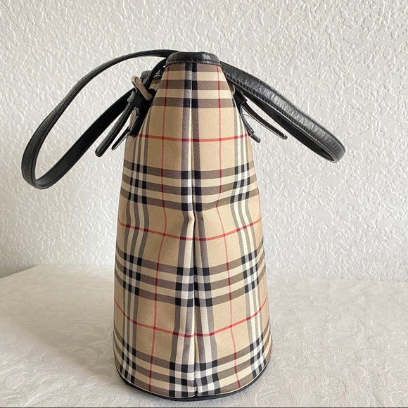 Burberry check bucket tote - Picture 3 of 9